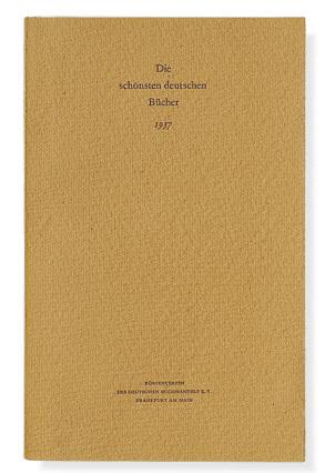 Die schönsten deutschen Bücher 1957