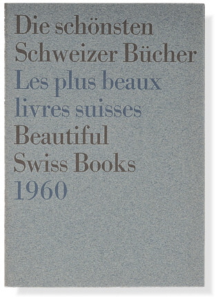 Die schönsten Schweizer Bücher 1960