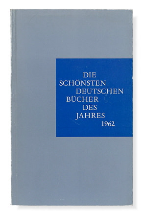 Die schönsten deutschen Bücher 1962