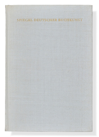 Spiegel Deutscher Buchkunst 1962