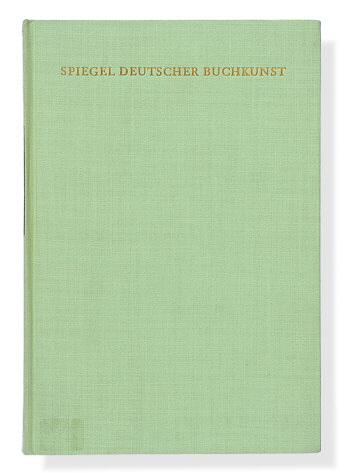 Spiegel Deutscher Buchkunst 1963