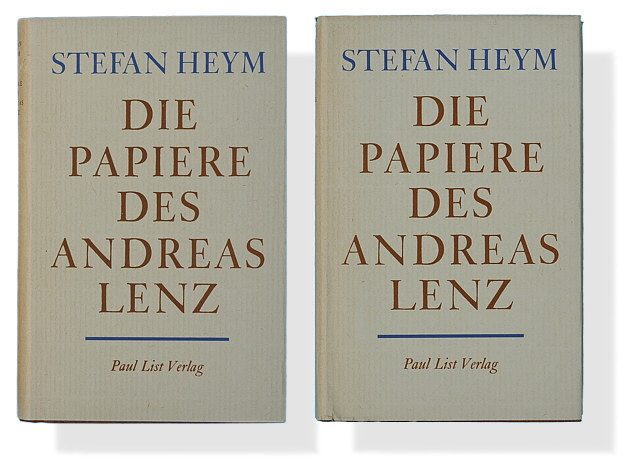 Stefan Heym: Die Papiere des Andreas Lenz (2 Bände)