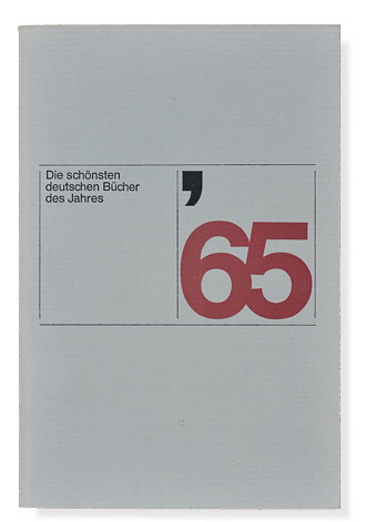 Die schönsten deutschen Bücher 1965