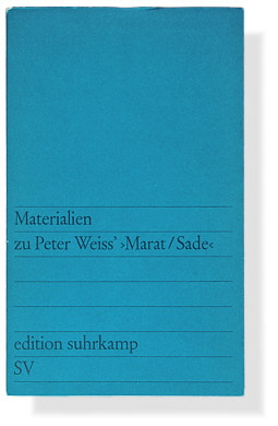 Materialien zu Peter Weiss' "Marat/Sade"