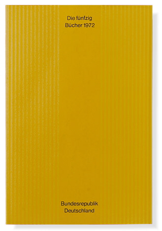 Die schönsten deutschen Bücher 1972