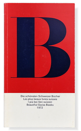 Die schönsten Schweizer Bücher 1972