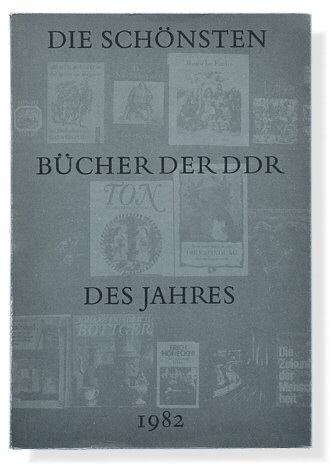 Die schönsten Bücher der DDR 1982