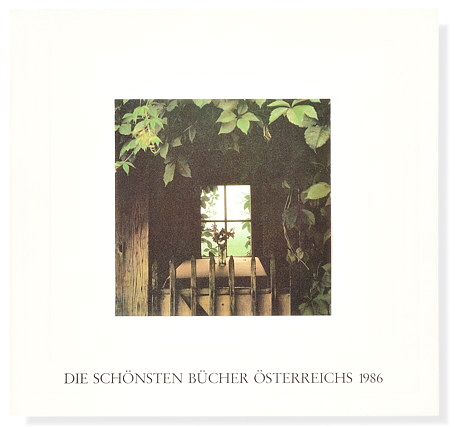 Die schönsten Bücher Österreichs 1986