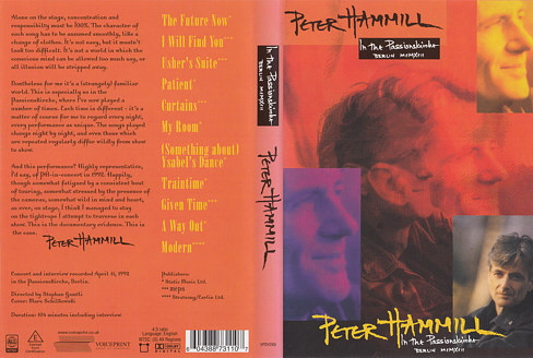 Peter Hammill: In the Passionskirche Peter Hammill: In the Passionskirche